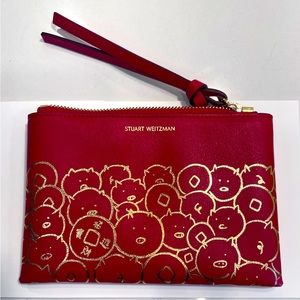 Stuart Weitzman small nappa leather wallet/purse